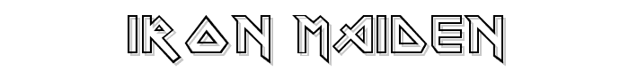 Iron Maiden font